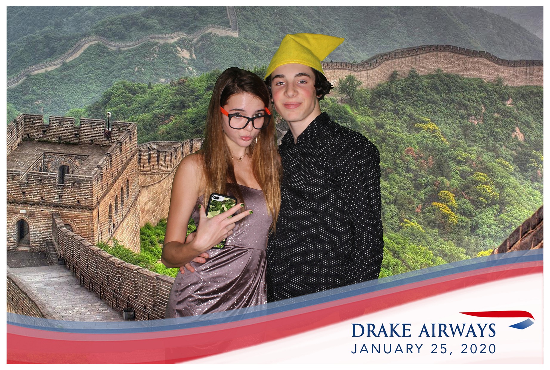 Drake Airways | View more photos from the event at gallery.photoboothcincy.com/u/PhotoBoothCincy/Drake-Airways